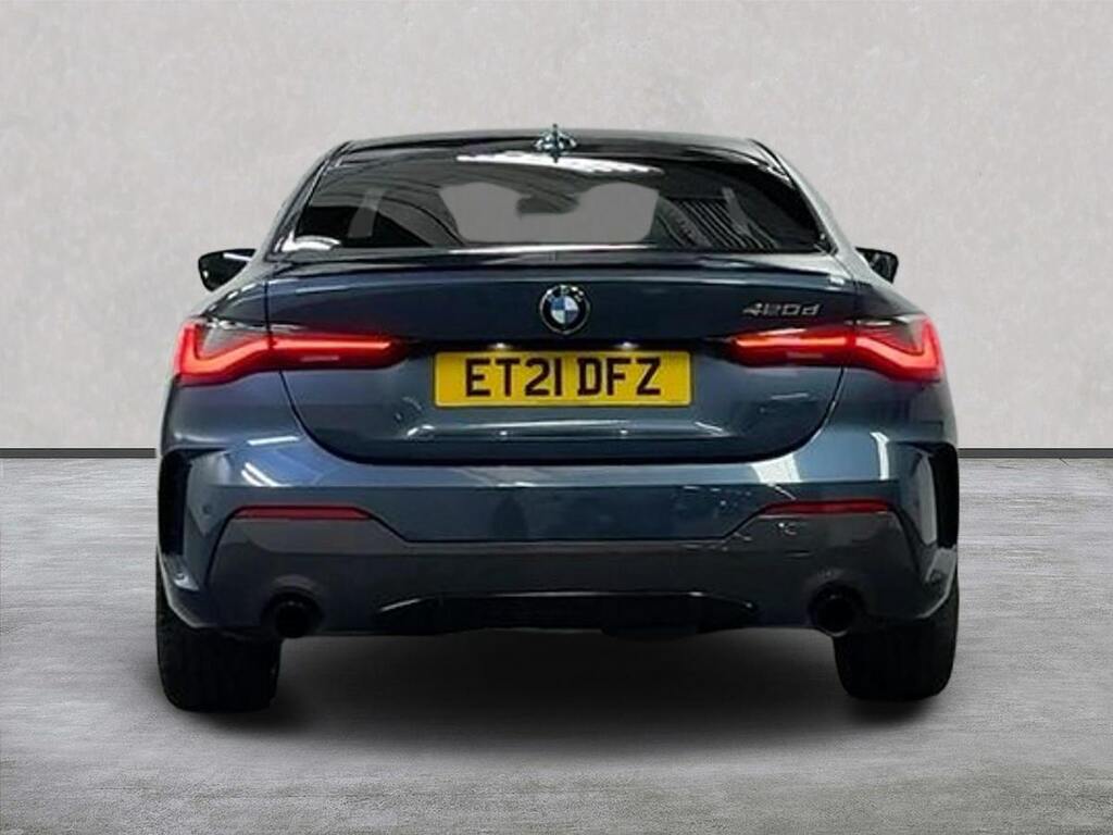 BMW 4 Series Gran Coupe 2.0 420D Mht M Sport Coupe Hybrid Blue #4