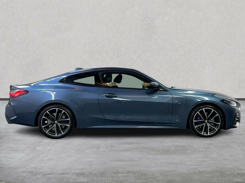 BMW 4 Series Gran Coupe 2.0 420D Mht M Sport Coupe Hybrid Blue #3