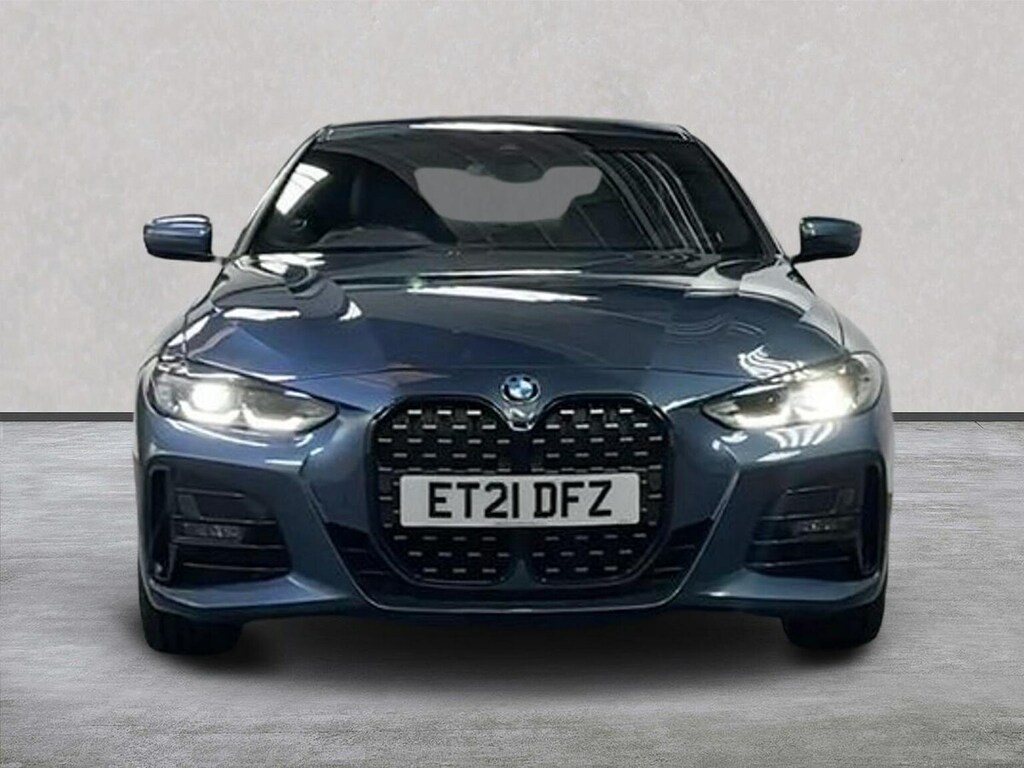 BMW 4 Series Gran Coupe 2.0 420D Mht M Sport Coupe Hybrid Blue #5