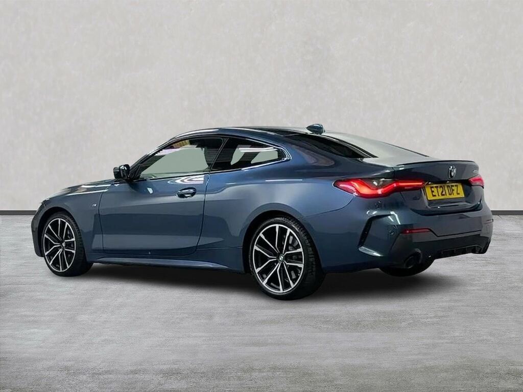 BMW 4 Series Gran Coupe 2.0 420D Mht M Sport Coupe Hybrid Blue #2