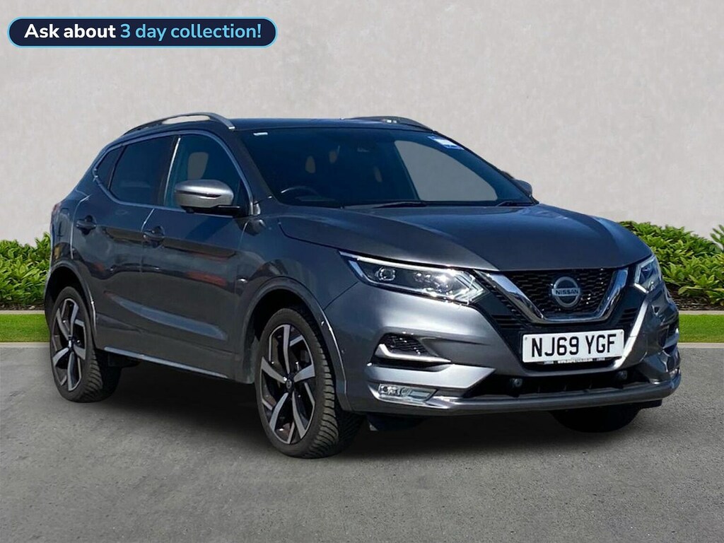 Nissan Qashqai 1.3 Dig-t Tekna Suv Dct Euro 6 S Grey