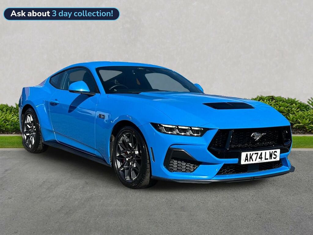 Ford Mustang 5.0 V8 Gt Coupe Euro 6 446 Ps Blue
