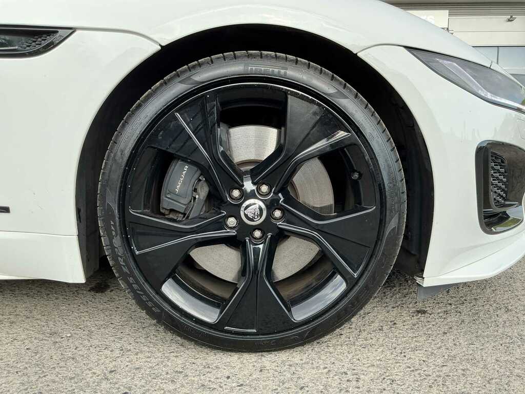 Jaguar F-Type 5.0 P450 Supercharged V8 75 Awd KP73FXK White #6