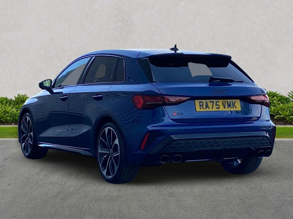 Audi A3 2.0 Tfsi Black Edition Sportback S Tron Blue #2