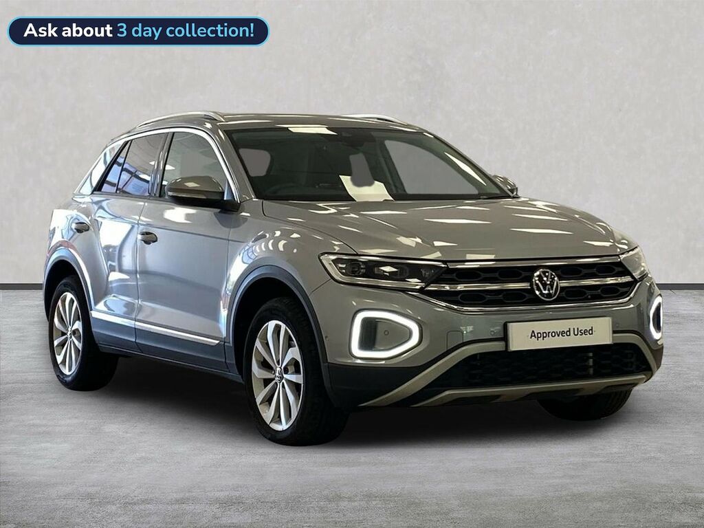 Volkswagen T-Roc 1.5 Tsi Style Suv Euro 6 Ss Silver
