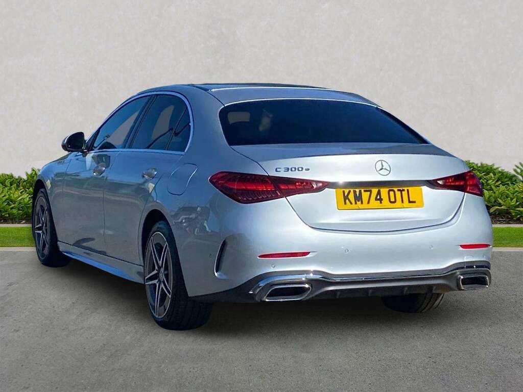 Mercedes-Benz C Class C300e Amg Line 9G-tronic Silver #2