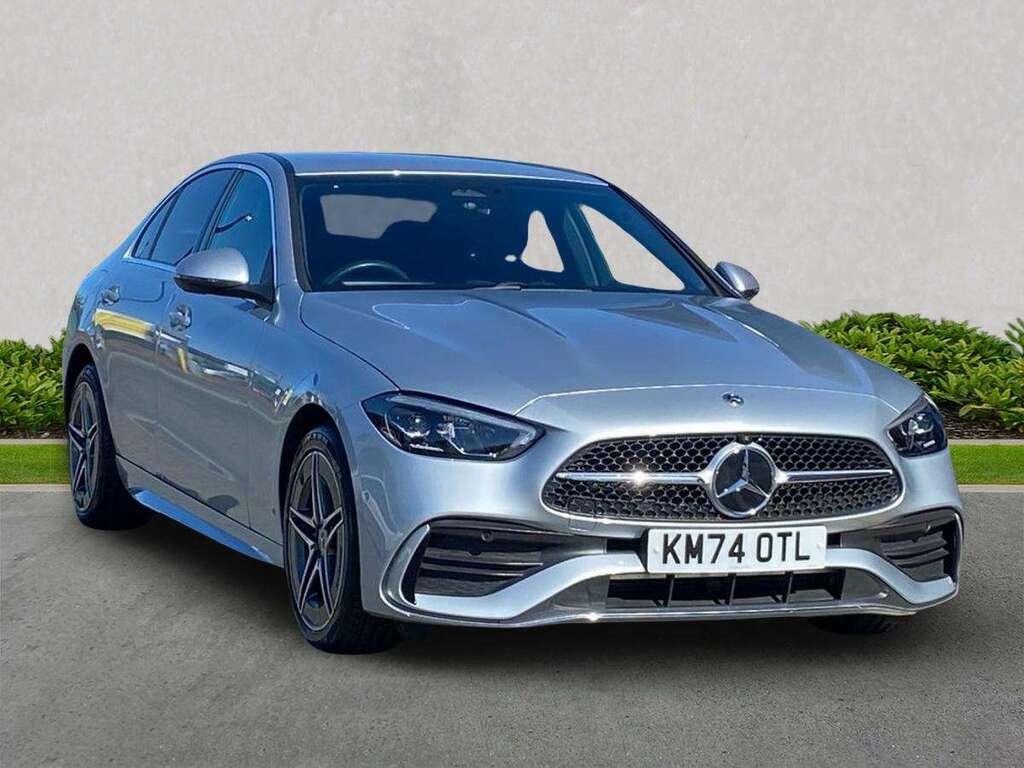 Mercedes-Benz C Class C300e Amg Line 9G-tronic Silver