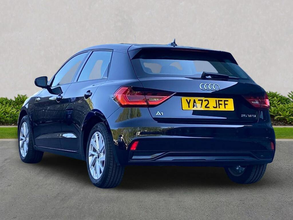 Audi A1 25 Tfsi Sport YA72JFF Black #2