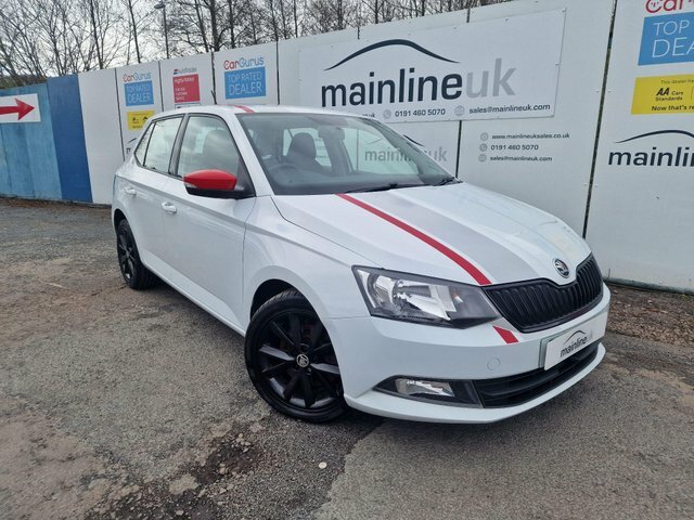 Skoda Fabia 1.0 Tsi Redline Euro 6 S S SM67OBS White #5