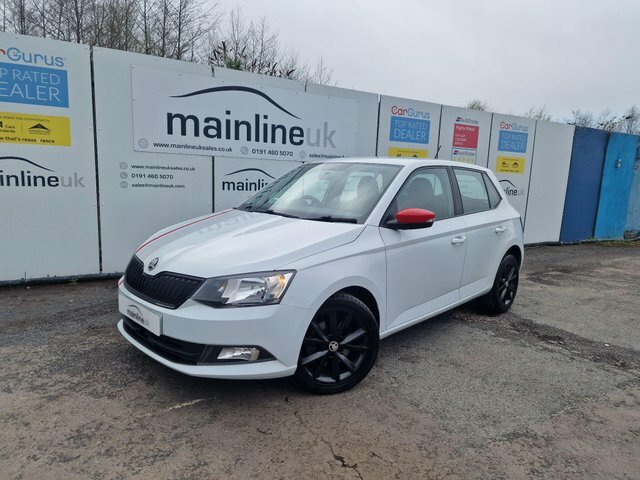 Skoda Fabia 1.0 Tsi Redline Euro 6 S S SM67OBS White #3
