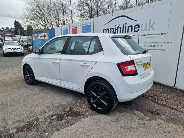 Skoda Fabia 1.0 Tsi Redline Euro 6 S S SM67OBS White #4