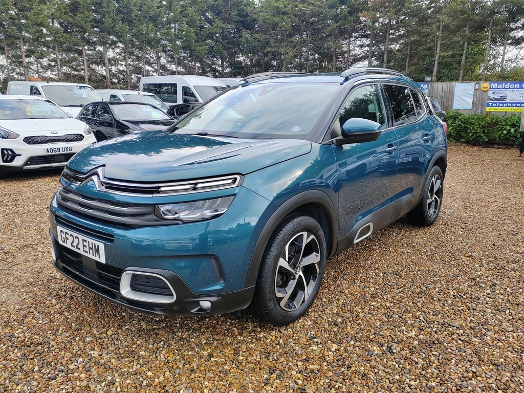 Citroen C5 1.2 Aircross Puretech Shine Euro 6 Ss Blue #2