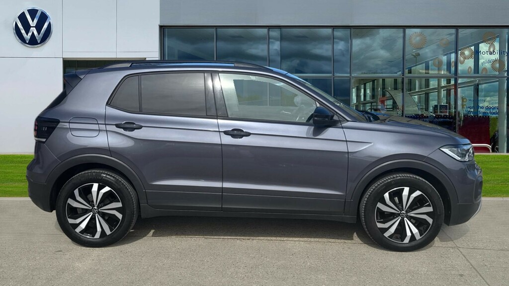 Volkswagen T-Cross T-cross 1.0 Tsi Black Edition EX72OHE Grey #4
