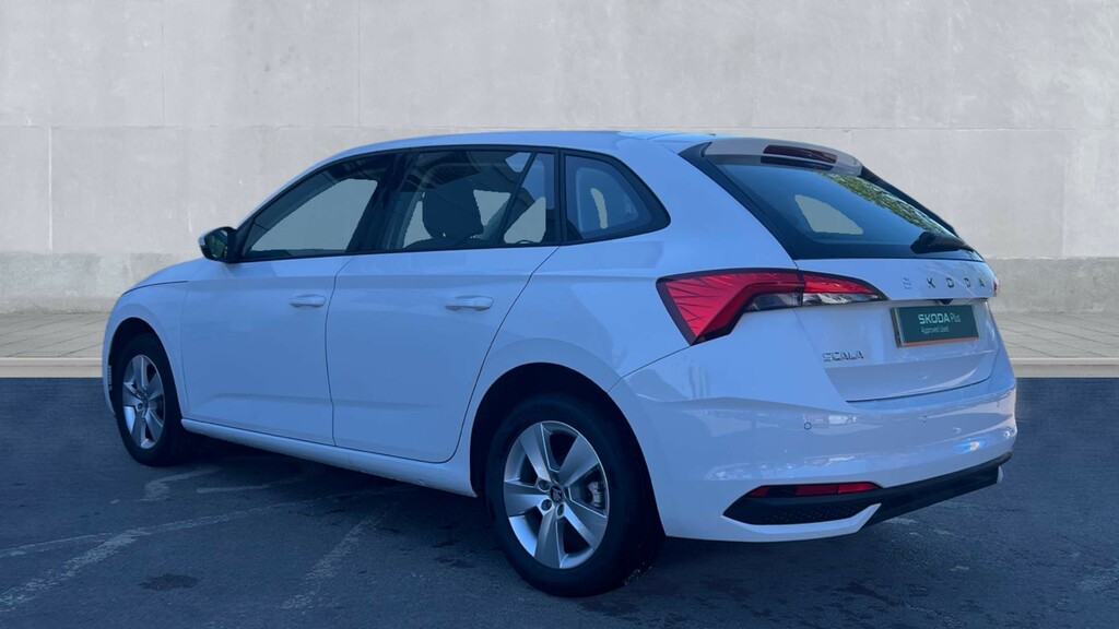 Skoda Scala Scala 1.0 Tsi 116 Se Edition Dsg GF25OOA White #3
