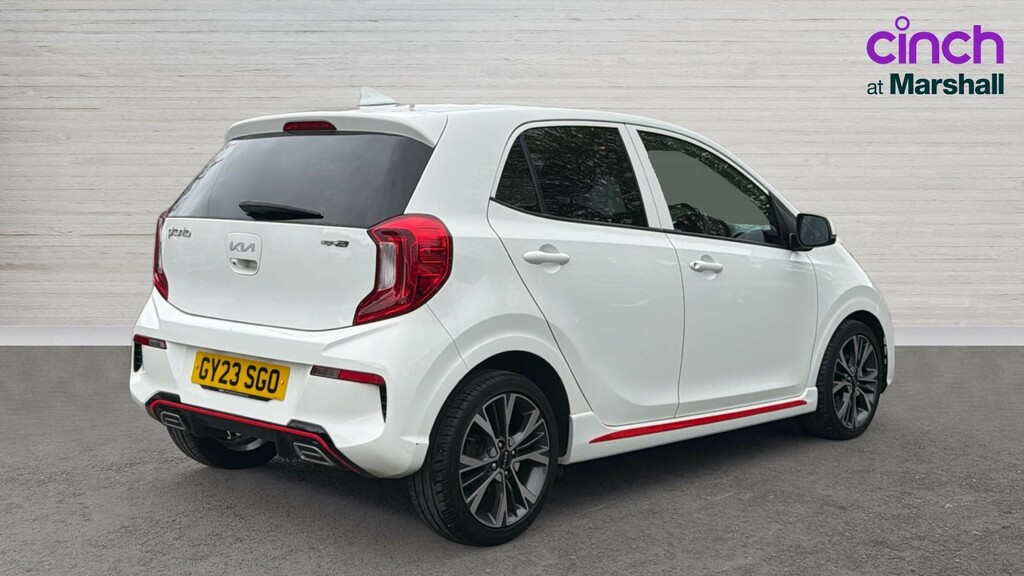 Kia Picanto Picanto 1.0 Gt-line 4 Seats GY23SGO White #3