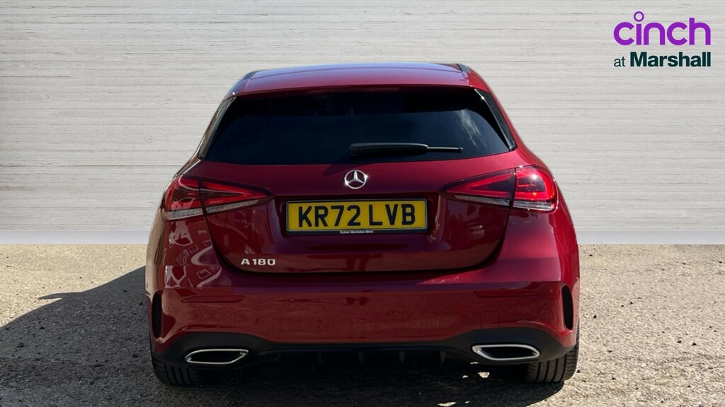 Mercedes-Benz A Class A Class A180 Amg Line Premium Plus Night Edition 5 KR72LVB Red #4