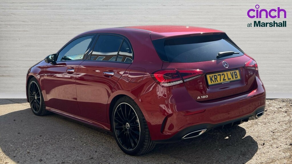Mercedes-Benz A Class A Class A180 Amg Line Premium Plus Night Edition 5 KR72LVB Red #5