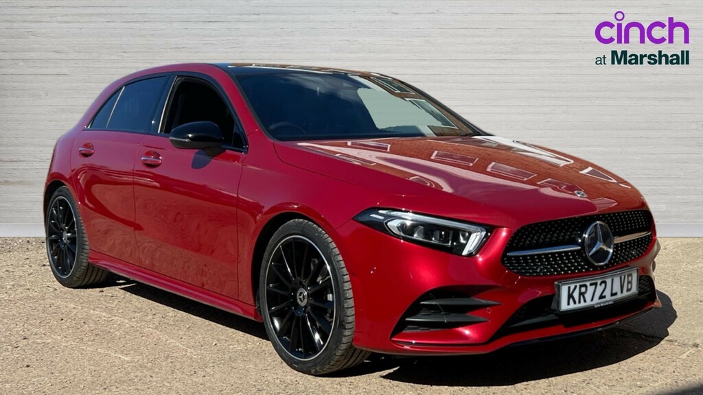 Mercedes-Benz A Class A Class A180 Amg Line Premium Plus Night Edition 5 Red