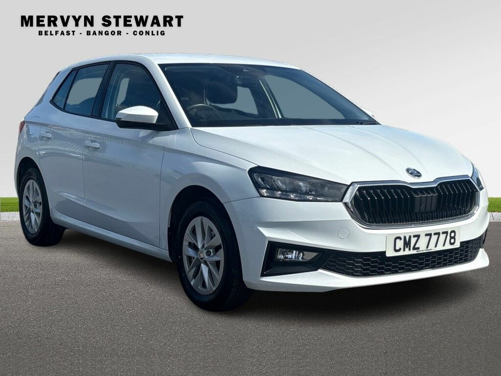 Skoda Fabia Se Comfort 1.0 Mpi 80 Ps 5G Man 2023 White