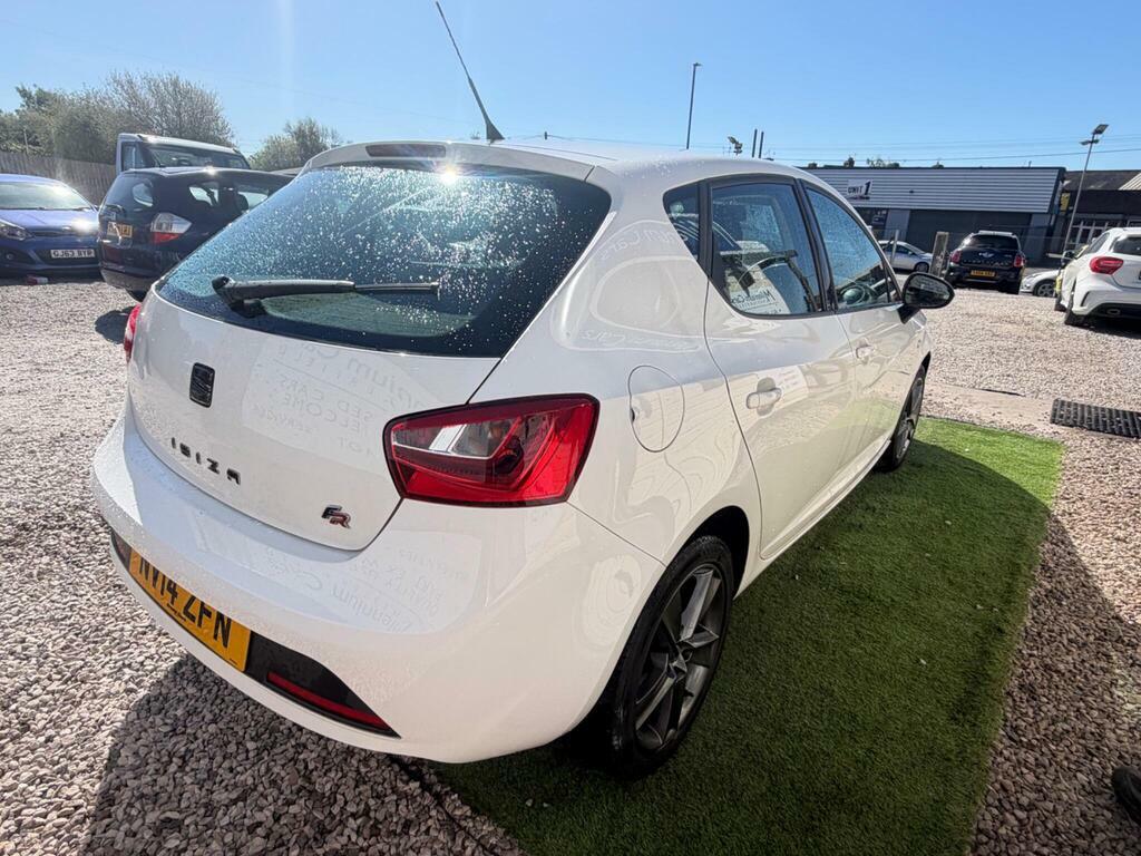 Seat Ibiza 1.2 Tsi Fr Euro 5 NV14ZFN White #6