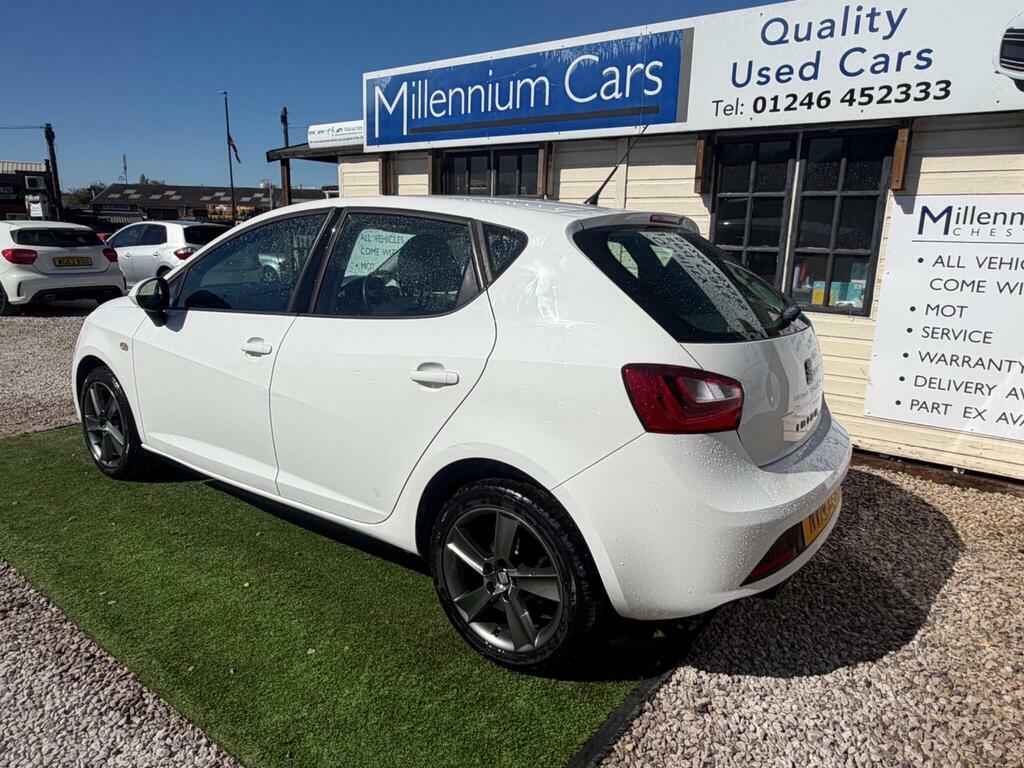 Seat Ibiza 1.2 Tsi Fr Euro 5 NV14ZFN White #5