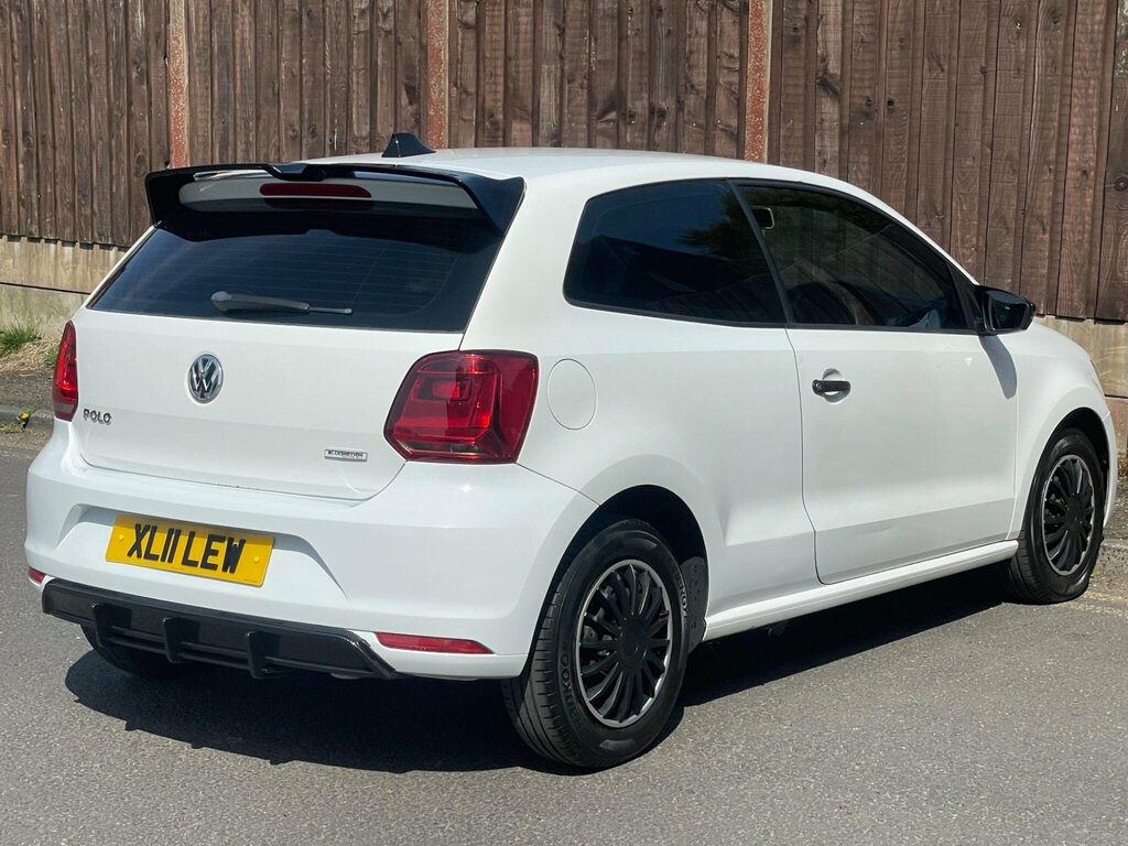 Volkswagen Polo 1.0 Bluemotion Tech S Euro 6 Ss XL11LEW White #6