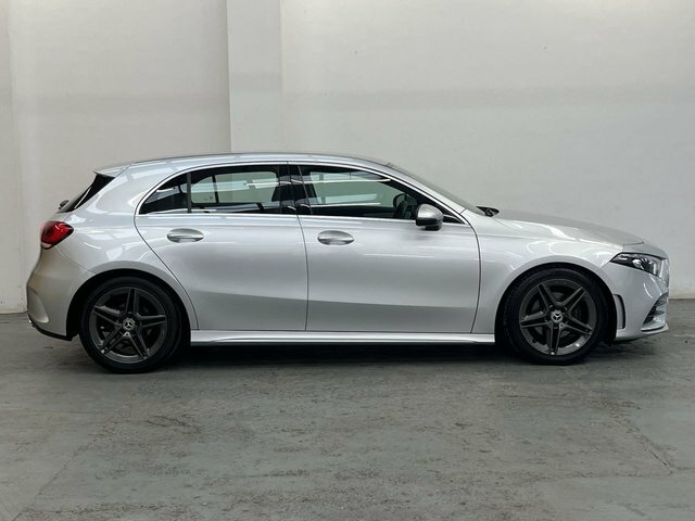 Mercedes-Benz A Class 1.5 A180d Amg Line Hatchback 7G-dct Eur KJ18FXY Silver #2