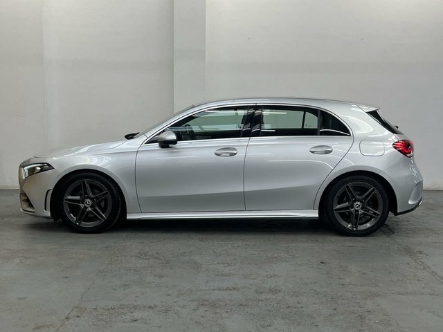 Mercedes-Benz A Class 1.5 A180d Amg Line Hatchback 7G-dct Eur KJ18FXY Silver #4
