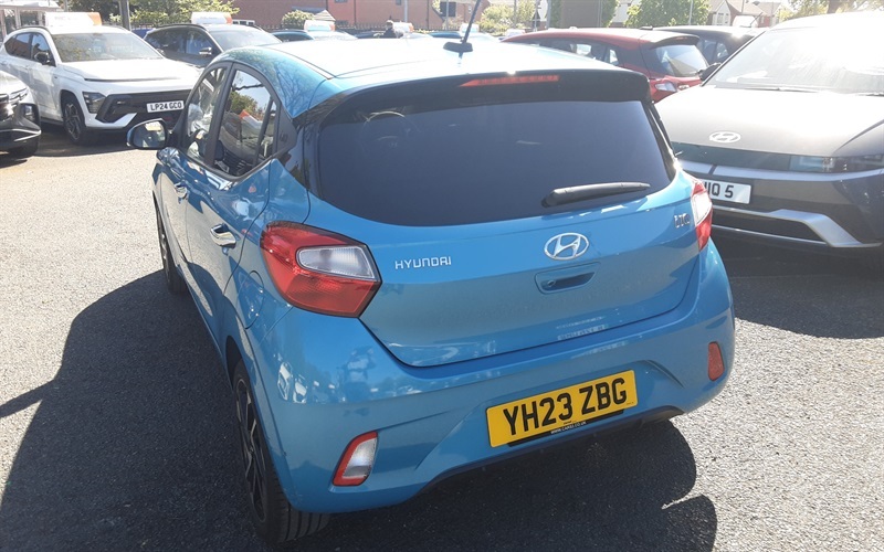 Hyundai I10 1.2 Premium Hatchback Euro 6 Ss YH23ZBG Blue #5