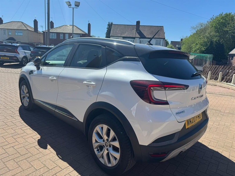 Renault Captur 1.3 Tce Iconic Suv Edc Euro 6 Ss 13 WN20FHB White #5