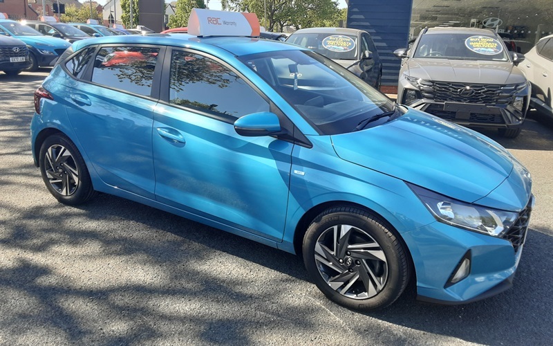 Hyundai I20 1.0 T-gdi Mhev Se Connect Hatchback Hyb Blue