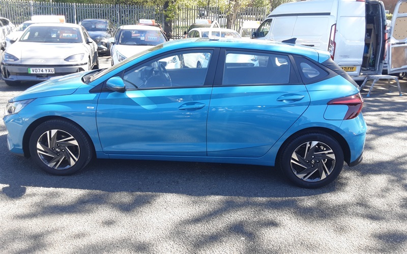 Hyundai I20 1.0 T-gdi Mhev Se Connect Hatchback Hyb BL23JWO Blue #5