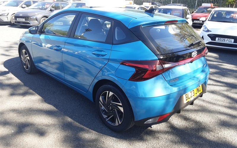 Hyundai I20 1.0 T-gdi Mhev Se Connect Hatchback Hyb BL23JWO Blue #6