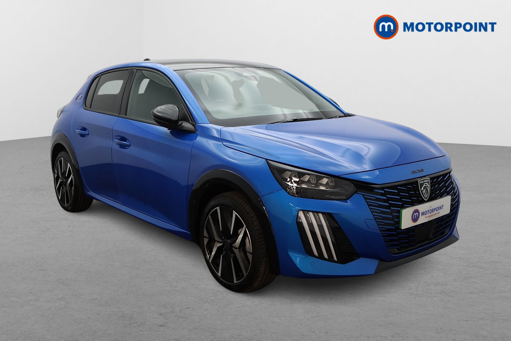 Peugeot e-208 100Kw Gt 50Kwh Blue