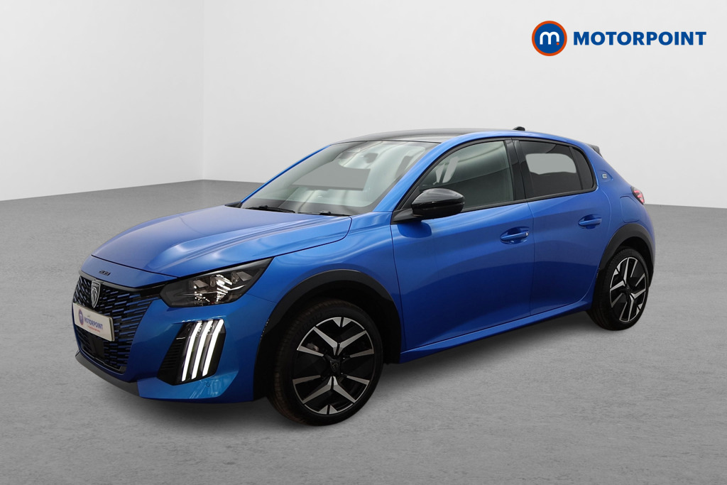 Peugeot e-208 100Kw Gt 50Kwh SG26UPF Blue #3
