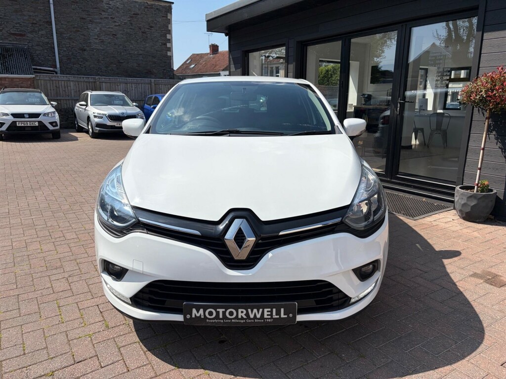 Renault Clio 0.9 Tce Iconic Euro 6 Ss White #2