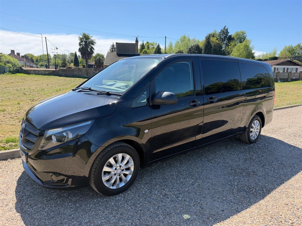 Mercedes-Benz Vito 2.1 L 2.1 114 Cdi Select Tourer Double Cab Die YF17NYX Black #3