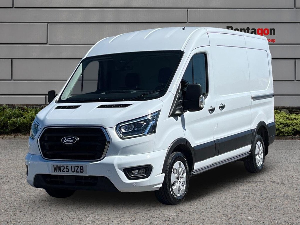 Ford Transit Custom 2.0 310 Ecoblue Limited Panel Van WM25UZB White #3
