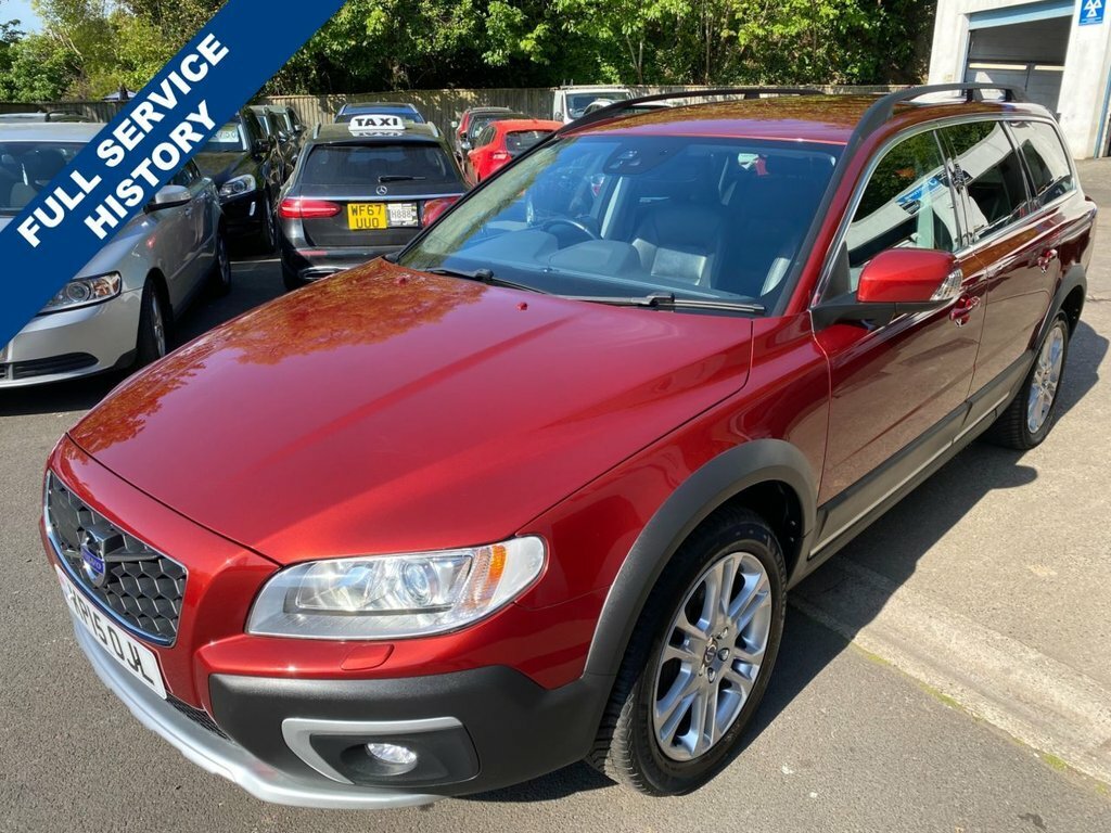 Volvo XC70 2015 2.4 D5 Se Lux Estate Geartronic Aw Red