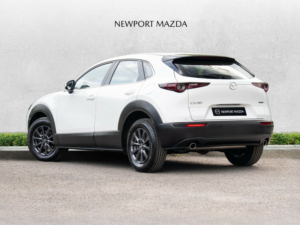 Mazda CX-30 2.0 E-skyactiv G Mhev Centre-line White #2