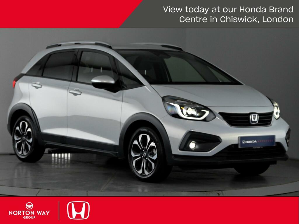 Honda Jazz 1.5 H I-mmd Crosstar Ex Hatchback Hybri White