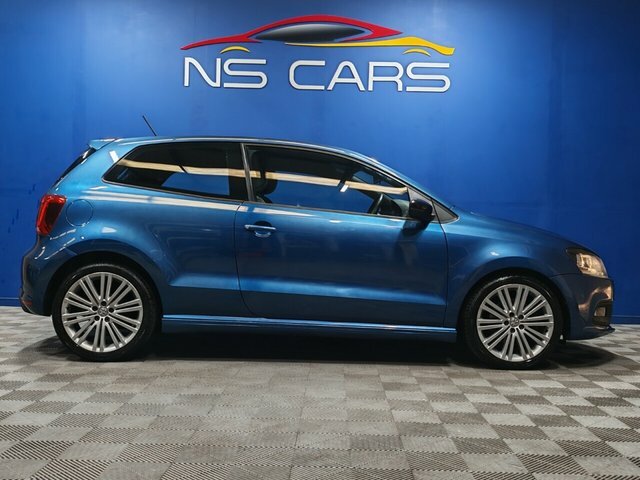 Volkswagen Polo Tsi Bluemotion Tech Act LD66AOE Blue #3