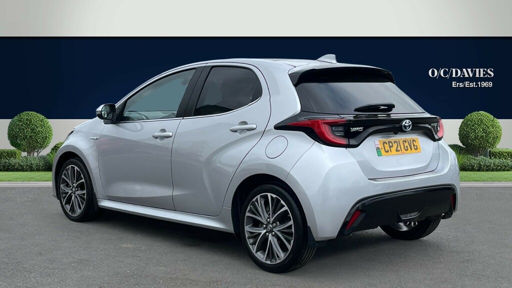 Toyota Yaris 1.5 Vvt-h Excel Hatchback Hybrid E-cvt CP21GVG Silver #3