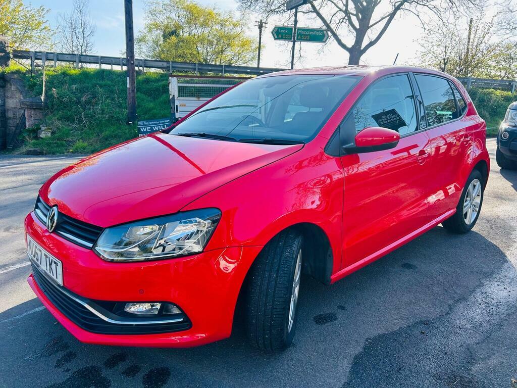 Volkswagen Polo 1.2 Tsi Match Edition Euro 6 S S NU67TKT Red #6