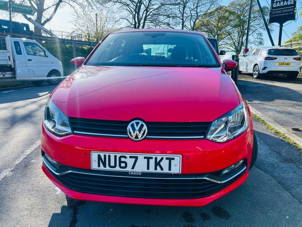 Volkswagen Polo 1.2 Tsi Match Edition Euro 6 S S NU67TKT Red #3