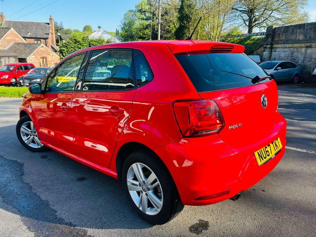 Volkswagen Polo 1.2 Tsi Match Edition Euro 6 S S NU67TKT Red #2