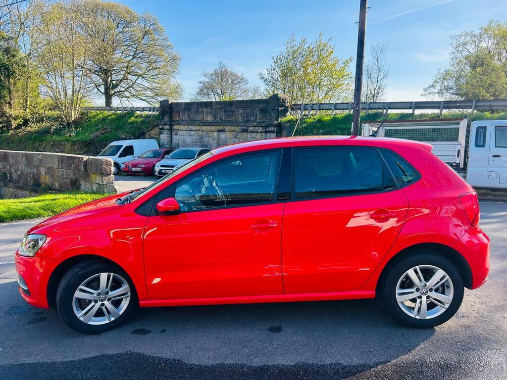 Volkswagen Polo 1.2 Tsi Match Edition Euro 6 S S NU67TKT Red #5