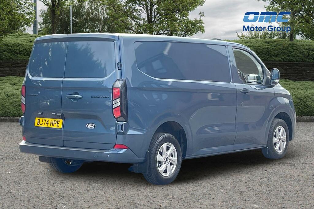 Ford Transit Custom 2.0 Ecoblue 136Ps H1 Van Limited BJ74HPE Blue #4