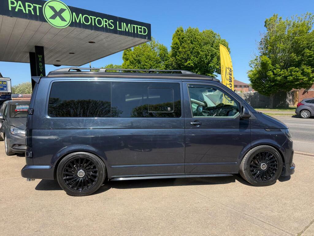 Volkswagen Transporter 2.0 Tdi T28 Highline Fwd Swb Euro 6 S S GJ21VMW Blue #6