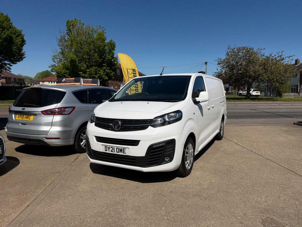 Vauxhall Vivaro 1.5 Turbo D 2900 Sportive L2 H1 Euro 6 S S DY21OME White #4